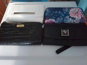 Woman's variety of wallets