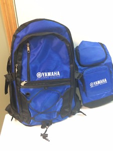 Yamaha Racing Backpack and Lunch Bag