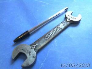 antique tool KRAEUTER USA " OPEN ENDED WRENCH