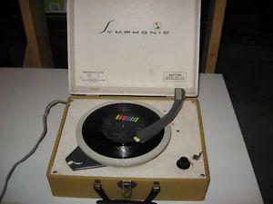 old record player