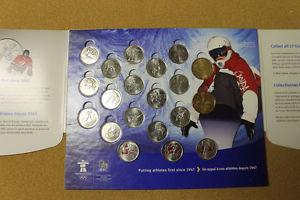reduced Olympic Coins Full set
