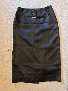 $10 Black pencil skirt - size S - like new