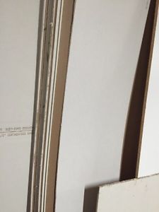 11 sheets of 3/8" drywall/ Sheetrock