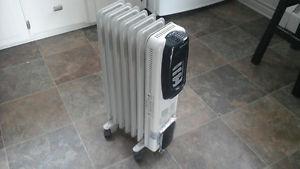 2 OIL FILLED ELECTRIC HEATERS