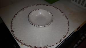 2 Platters + bowls, wedding
