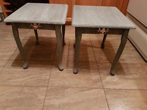 2 Queen Ann and tables