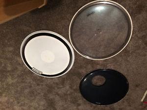 3- 24" Drum heads for sale