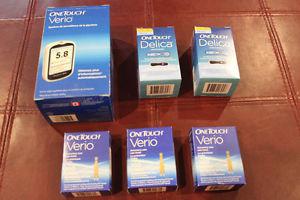 300 One Touch Verio Test Strips for Glucose Testing