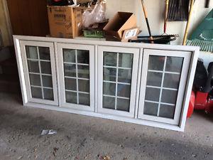 4 Section Colonial Grill Window