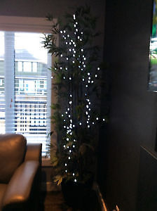 8 foot artificial plant- with led lights