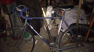 80s blue road bike