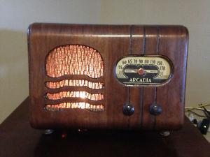 Antique Radio night/decor lamp