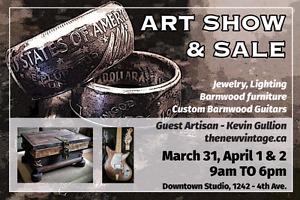 Art Show & Sale this weekend!