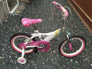 Barbie bike - 16" wheels