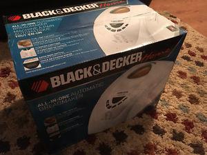 Black & Decker Bread Maker - New in Box