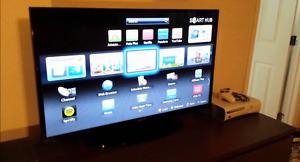 Black Samsung p 60Hz LED Smart TV