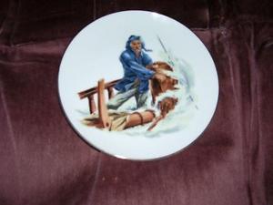 "Braving the Storm" Collectors Plate
