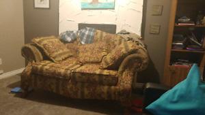 Couch and loveseat set $100 obo