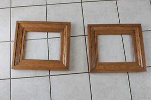 Custom Made Solid Oak Frames