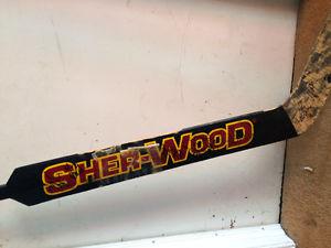 Danny Sabourin Game Used/Team Signed Stick