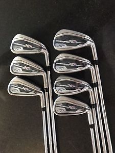 FOR SALE NEW CALLAWAY XR GOLF CLUBS 4 - PW