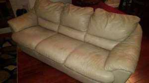 FREE leather sofa