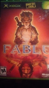 Fable on the XBOX (Not For Resale case)