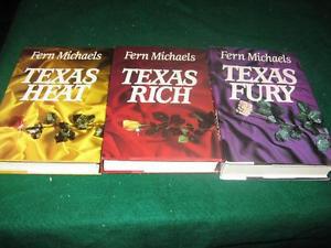 Fern Michaels texas trilogy in hardcover $5