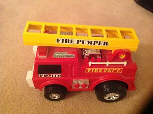 Fire Truck Pumper From Estate - 40 Years Old