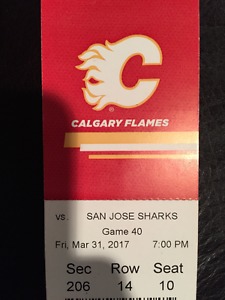 Flames Tickets Friday Night!!!