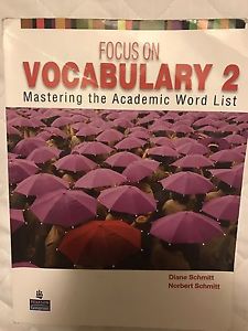 Focus on vocabulary. ESL UP 2 book
