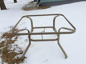 Frame for patio table