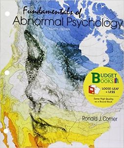 Fundamentals of Abnormal Psychology textbook