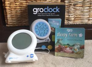 Groclock with story book and original box