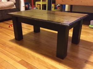 Handmade coffee table