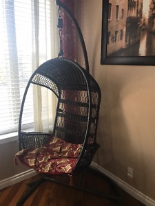 Indoor Swing Chair with Stand