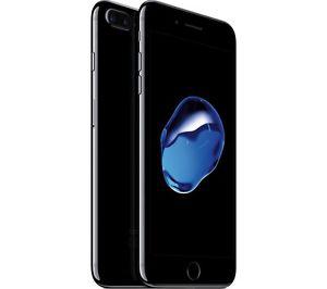 Iphone 7 plus 128 gb jet black locked with bell.