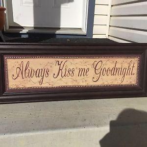 "Kiss Me Goodnight" Picture