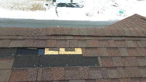 Leaky roof ?? Missing shingles?