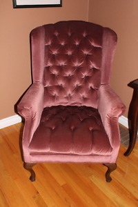Living Room Wing Back Chair