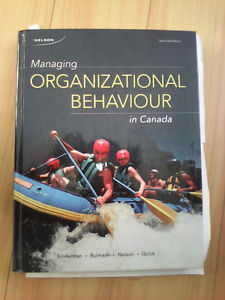 Managing Organizational Behaviour in Canada