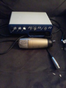 Mbox 2 and behringer c1 puo