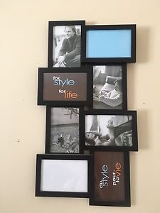 Multi-photo 4x6 frame (8 slots)