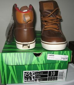 New-in-box-THE HUNDREDS RILEY HIGH top leather shoes 10