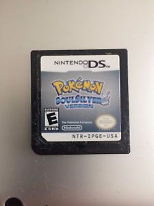 Nintendo DS Game: Pokemon Soul Silver.