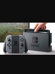 Nintendo switch with zelda