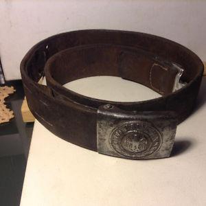 Old German Army belt and buckle WW 2