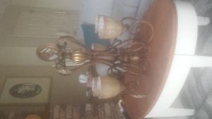 Pair of chandeliers for sale