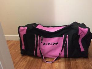Pink hockey bag for sale