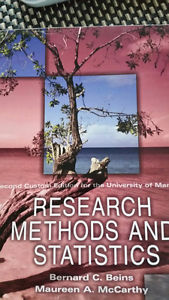 Research Methods and Statistics textbook
